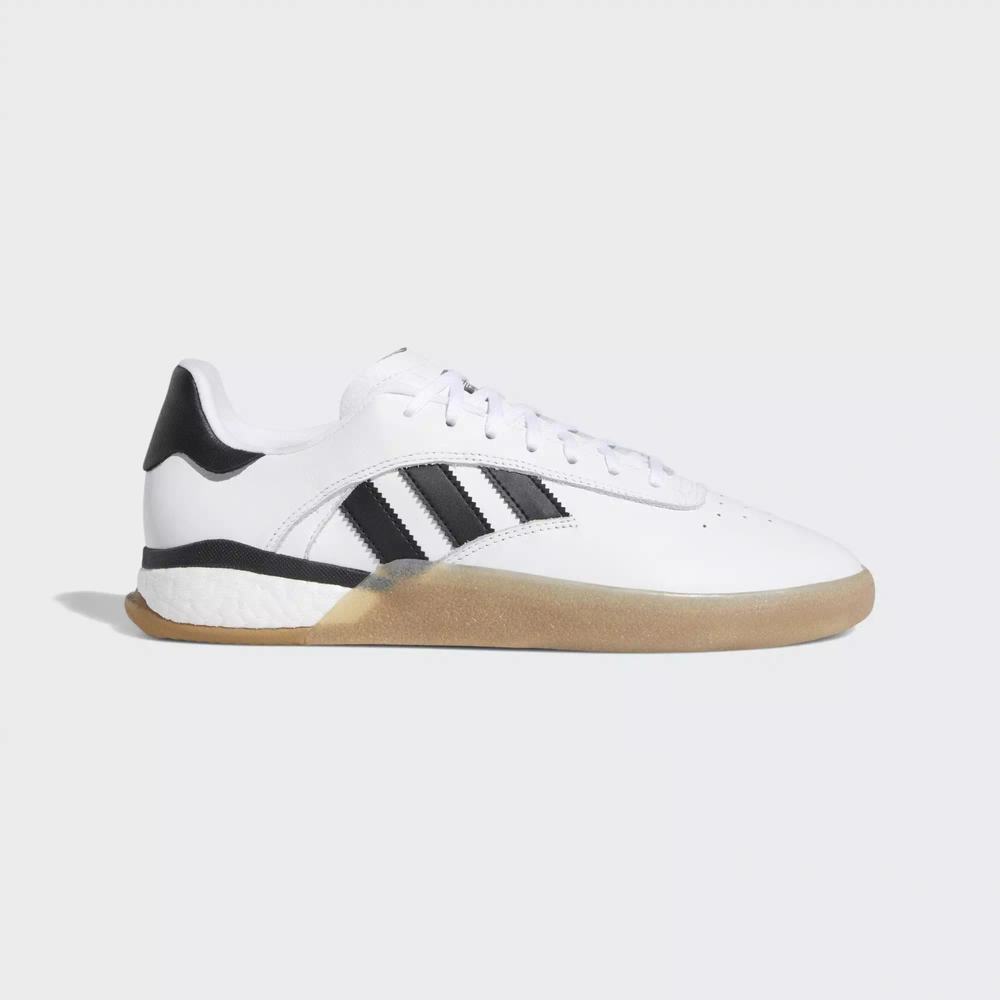 Adidas 3ST.004 Tenis Para Skate Blancos Para Hombre (MX-59491)
